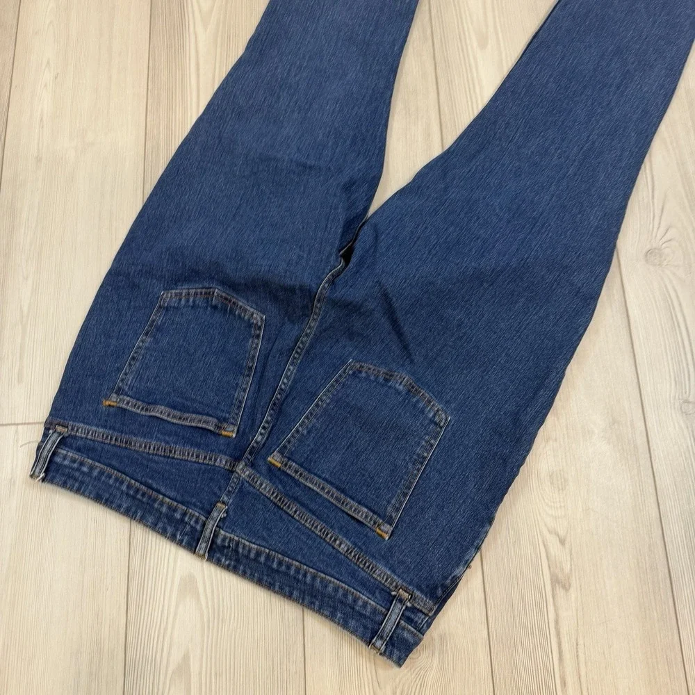 Abercrombie‎ & Fitch 33/16S Skinny High Rise Blue Jeans Curve Love